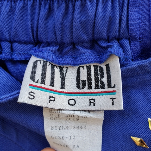 Vintage Royal blue maxi skirt - Picture 4 of 6